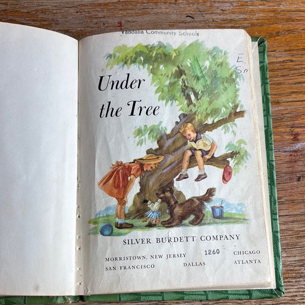 Vintage Under The Tree Hardcover Book by Silver Burkett Company - Picture 4 of 16